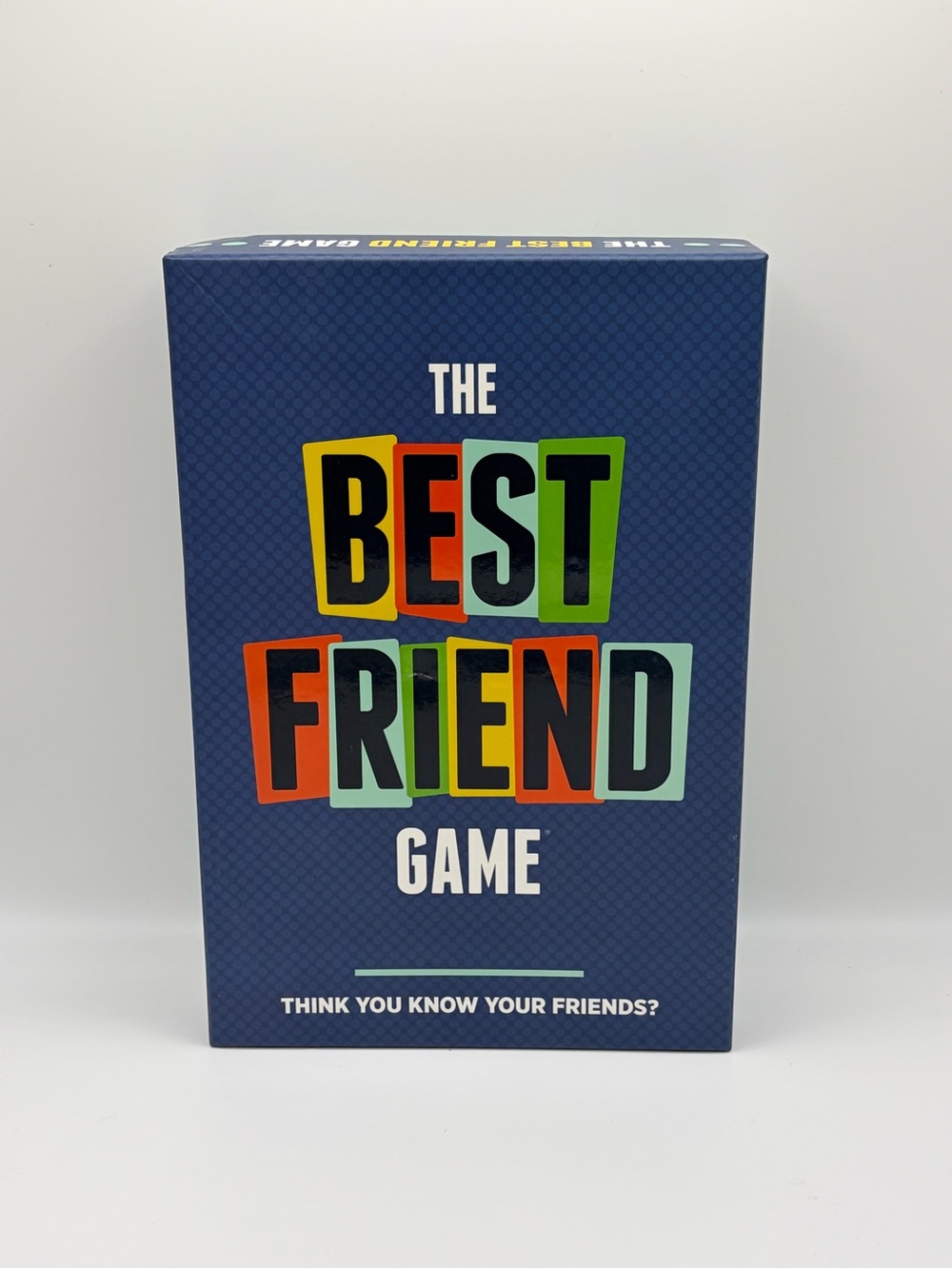 The Best Friend Game - Navy Blue Party Game